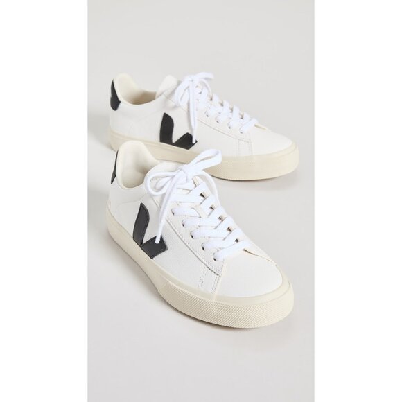 Veja Shoes - Veja Campo Sneaker in Extra White & Black 38 7 Ne with Box Womens Athletic SHoes
